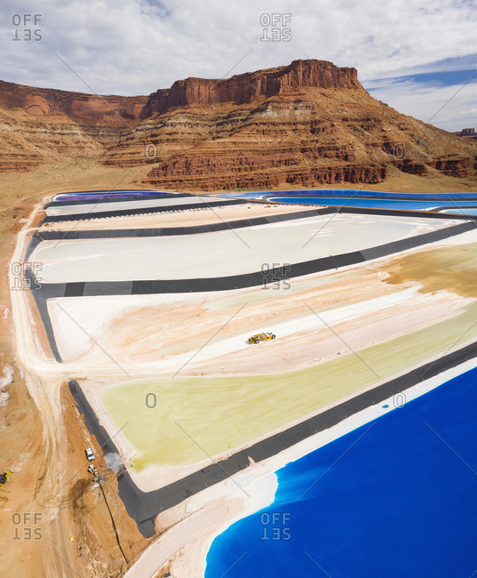 A Potash Mining Operation in Canyonlands National Park