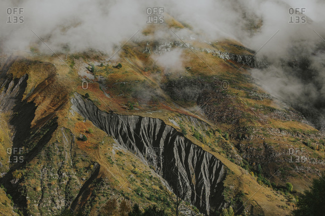 Landscapes and textures from mountain at autmn.