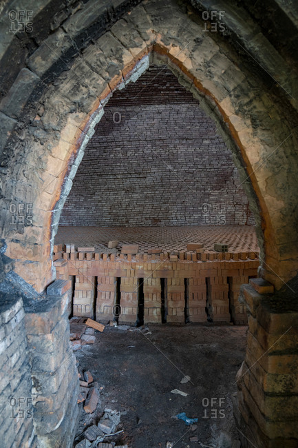 Brick factory in Mekong Delta, Vietnam