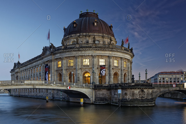 October 30, 2016:  - October 30, 2016: Germany- Berlin- Bode Museum at twilight