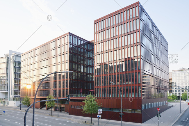 July 20, 2014:  - July 20, 2014: Germany- Hamburg- view to modern office buildings