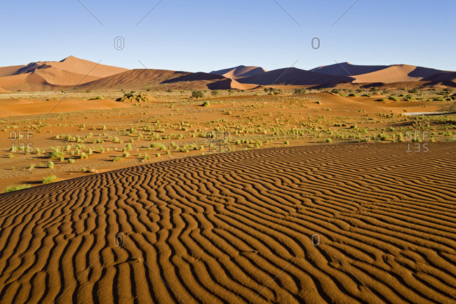 Africa- Namibia- Sossusvlei- Desert landscape