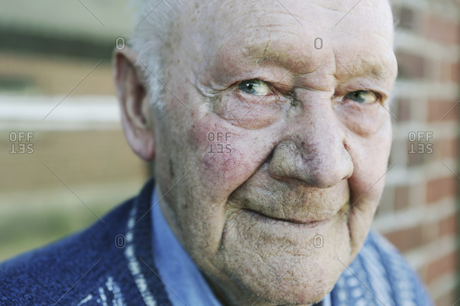 Germany- Portrait of senior man- close up