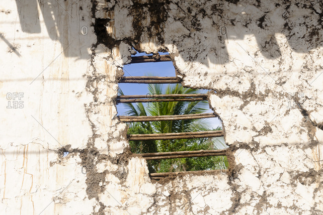 Whole in a wall, Granada, Nicaragua, Central America