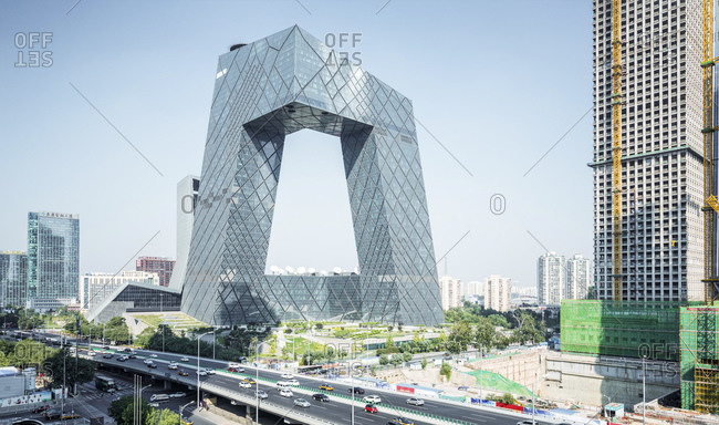 China- Beijing- headquarters for China Central Television CCTV