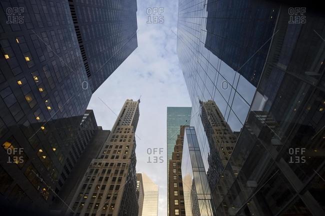 Skyscrapers on Park Avenue, Manhattan, New York, USA, America, North America