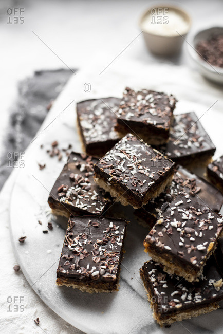 Date Chocolate And Coconut Bars