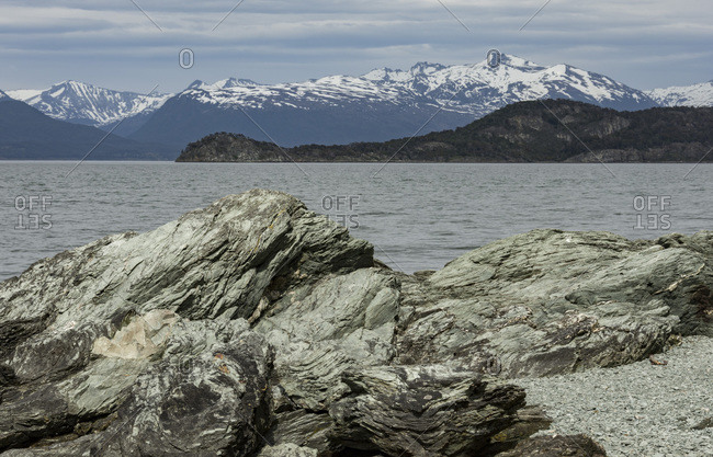 Beagle Channel, Tierra del Fuego National Park, west of Ushuaia, Argentina, South America