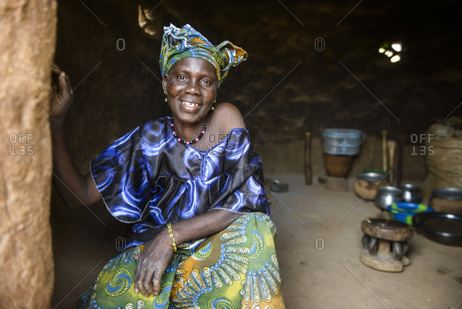 west african village life