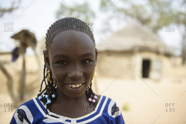 December 11,  2015: Rural life in a Fulani village of the Sahel in northeastern Burkina Faso