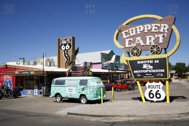 January 1, 1970: The Copper Cart, Seligman, Arizona, Historic Route 66, USA