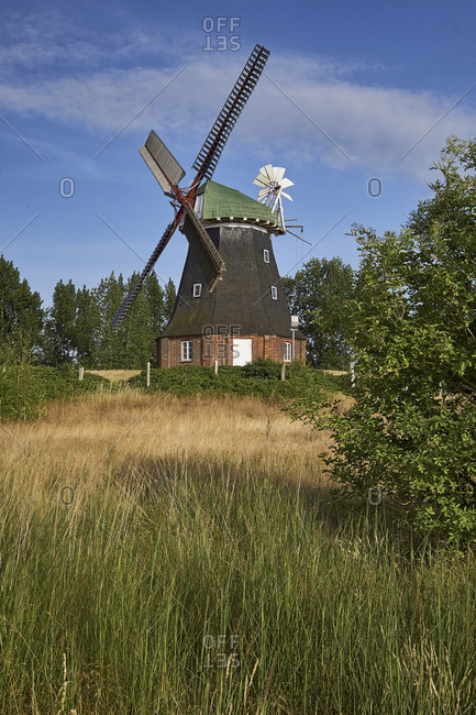 Windmill Stove, Nordwestmecklenburg district, Mecklenburg-Vorpommern, Germany