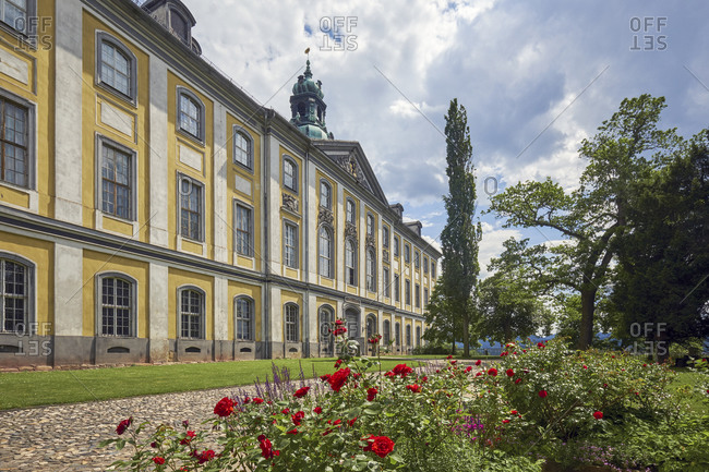 June 3, 2017: Castle Heidecksburg in Rudolstadt, Thuringia, Germany