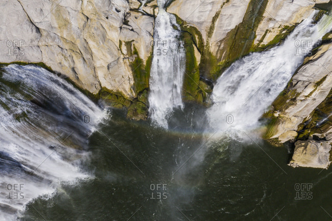 USA- Idaho- Twin Falls- Shoshone Falls on Snake River