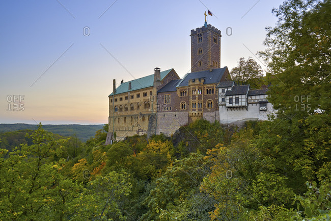 Wartburg Castle near Eisenach, Thuringia, Germany