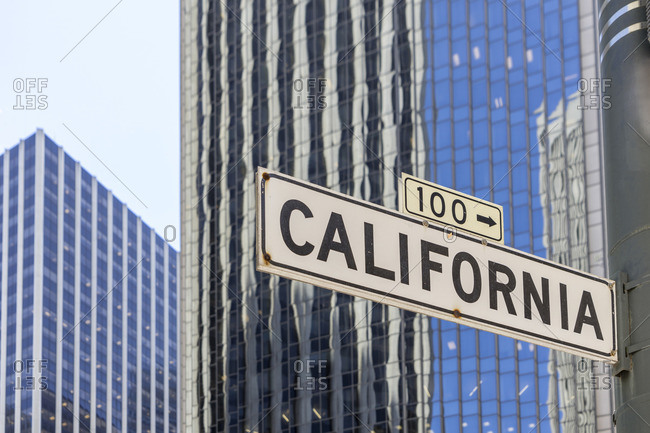 California Street, Downtown, San Francisco, California, USA