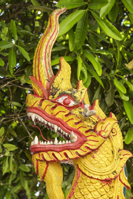 Dragon sculpture in Doi Suthep Temple, Chiang Mai, Thailand