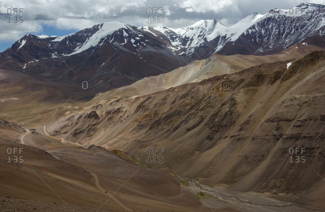Agua Negra Pass, 4753 m above sea level, Andes, border Chile Argentina