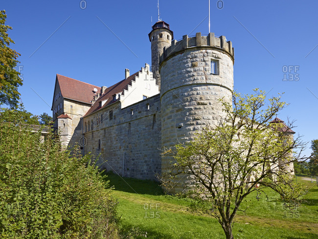 September 28, 2013: The Altenburg near Bamberg, Upper Franconia, Bavaria, Germany