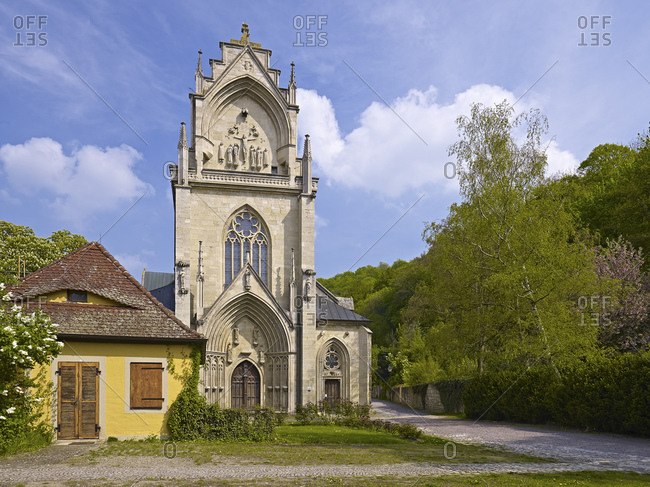Monastery church of the Cistercian monastery at Schulpforte, near Bad Kosen, Saxony-Anhalt, Germany, Europe