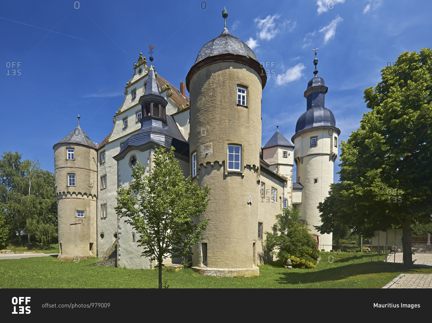 Waldmannshofen Castle, Main-Tauber-Kreis, Baden-Wurttemberg, Germany