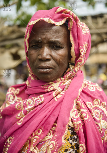 December 5, 2015: Woman from the Fulani people from northern Benin, Africa