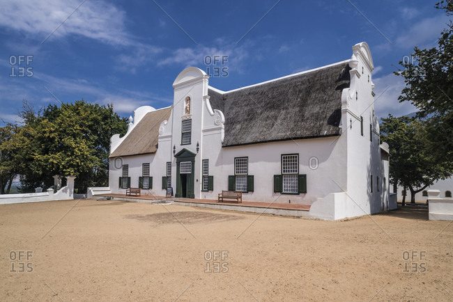 March 17, 2016: Old Manor House, Groot Constantia Winery, Constantia, Cape Town, Western Cape, South Africa, Africa