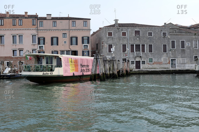 May 22, 2019: traveling in Venice by vaporetto