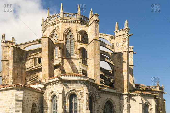 Spain, Cantabria, Castro-Urdiales, Cathedral, Nuestra Senora de la Asuncion