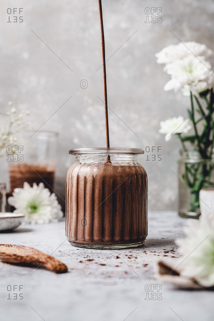 Vegan Milkshake Stock Photos Offset