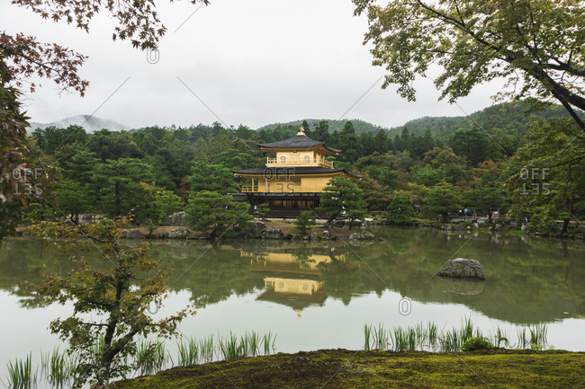 Kinkakuji Golden Pavilion, Kyoto, Japan (Zen Temple)