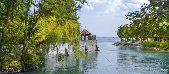 View of Lake Constance in Europe