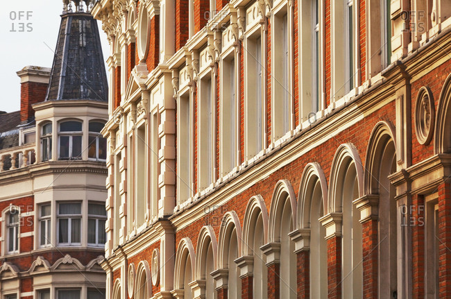 Architecture detail, Covent Garden, London, England, UK