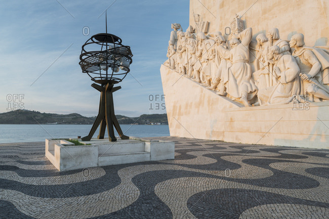 October 2, 2019: Monument to the Discoveries, Belem, Lisbon, Portugal