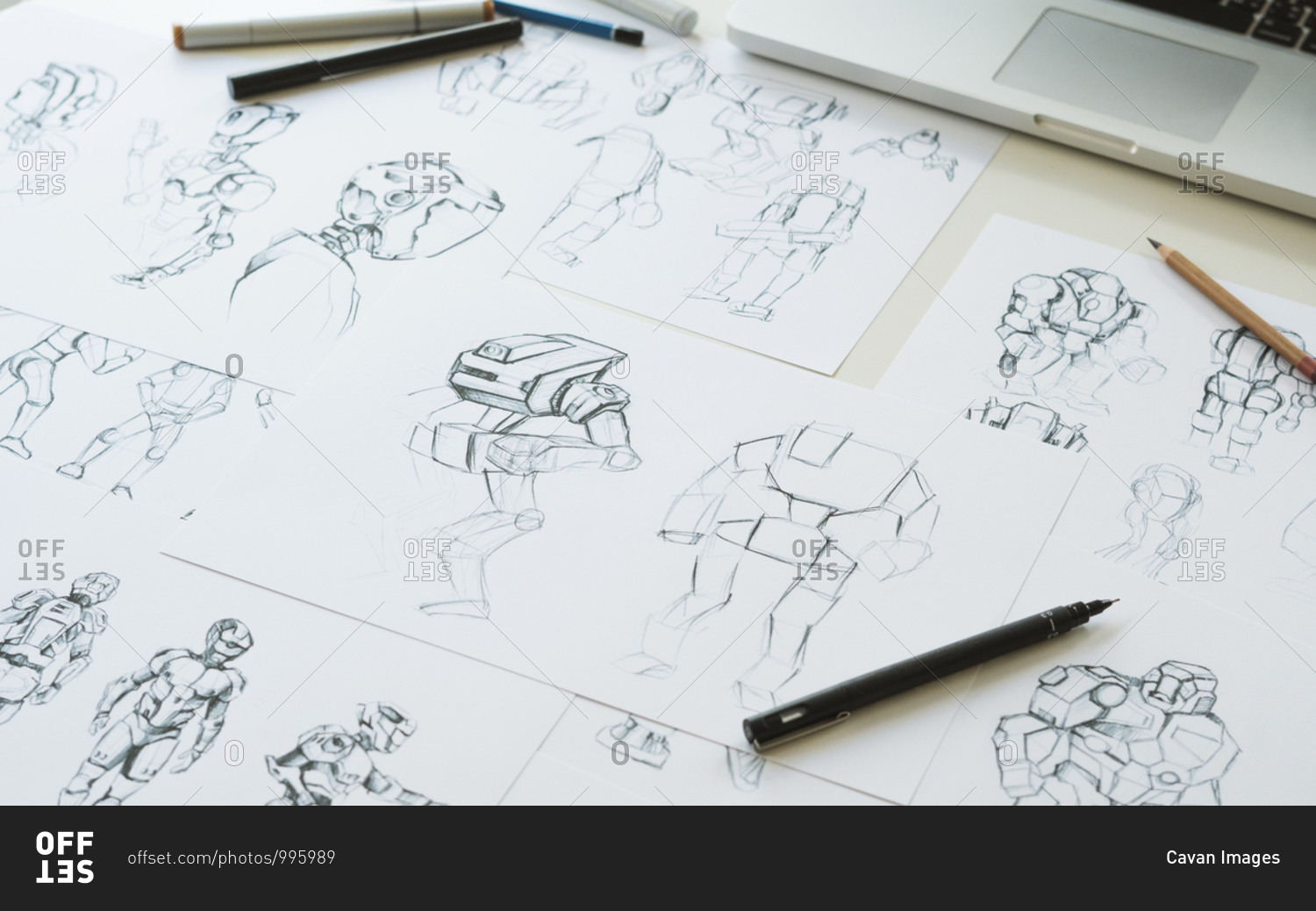 Animation character design video game film production