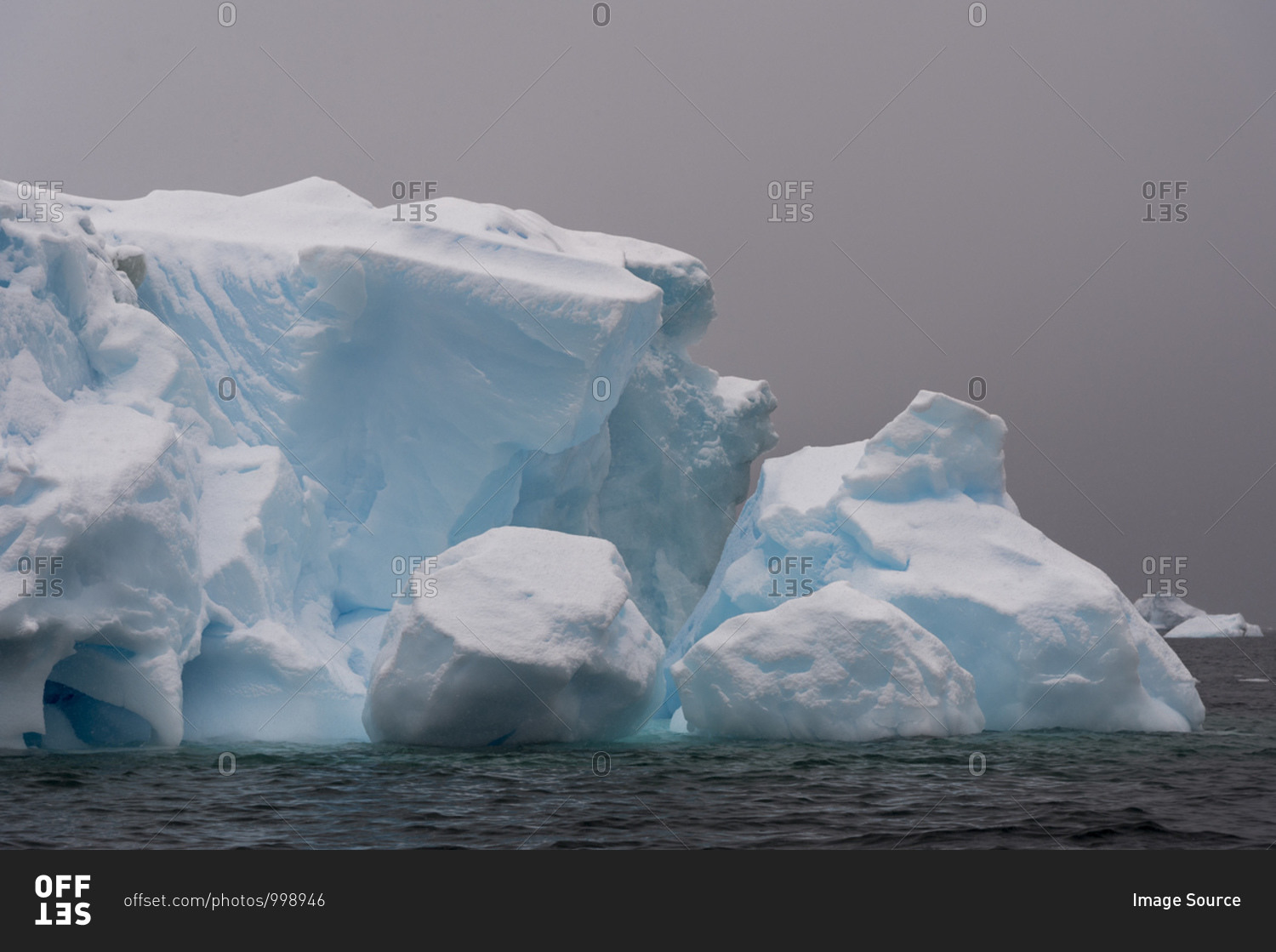 Icebergs in Portal Point, Antarctica