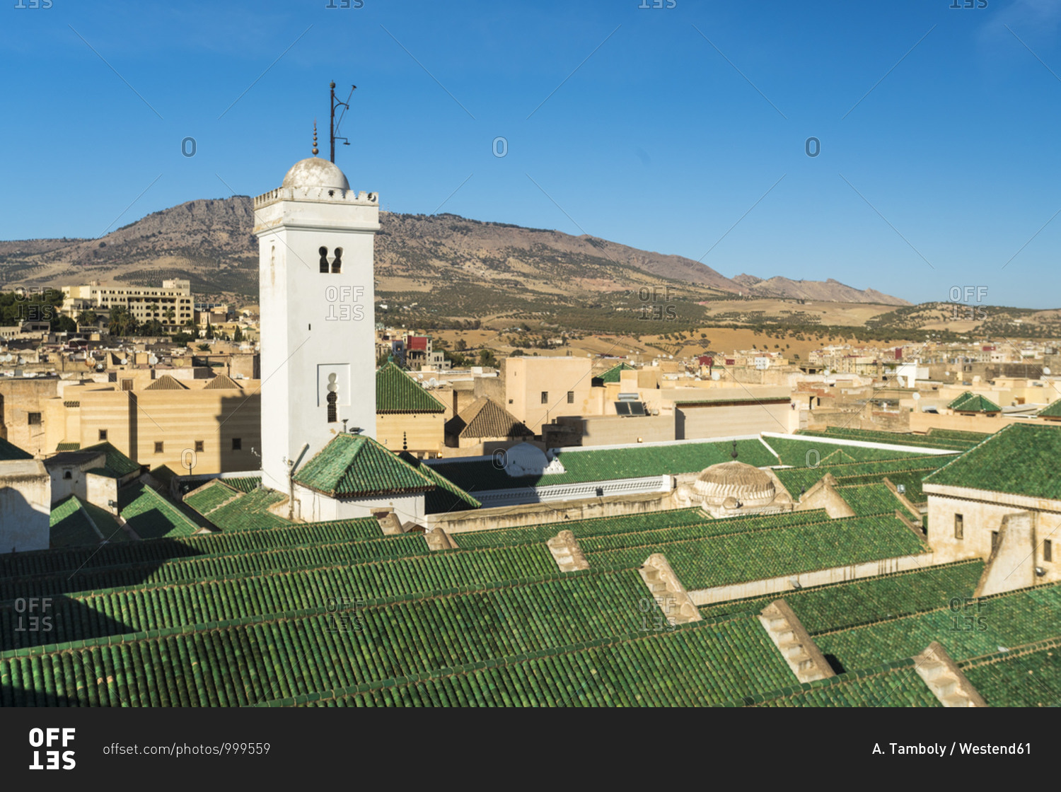 Morocco- Fez- Mosque and University Karaouiyn in Medina