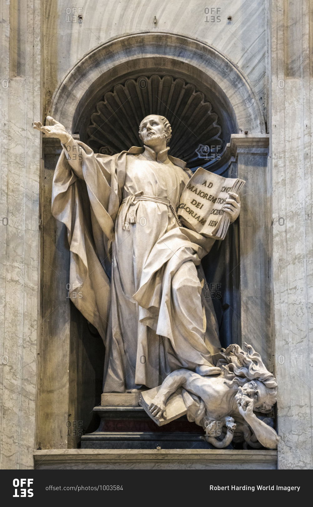 St. Peter\'s Basilica, UNESCO World Heritage Site, The Vatican, Rome, Lazio, Italy, Europe