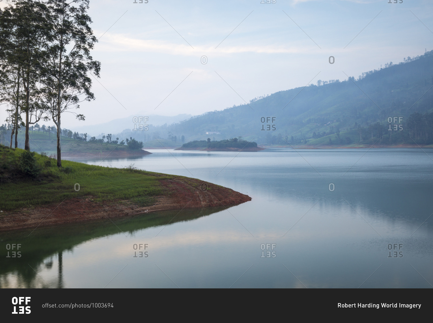 Castlereagh Lake, Hatton, Central Province, Sri Lanka, Asia