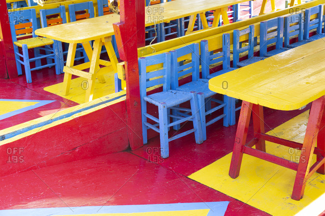 Painted Wood Chairs  . Patch Any Chipped, Holed, Or Pitted Surfaces With Wood Filler.