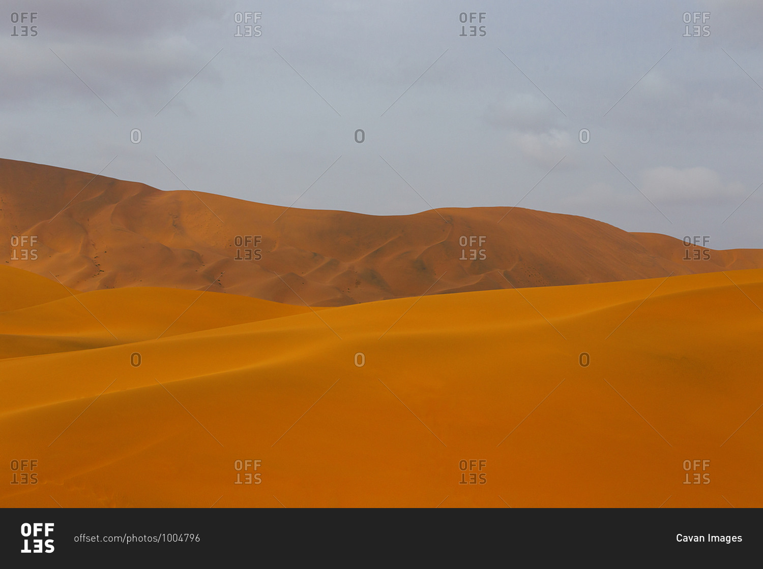 Badain Jaran desert inChina