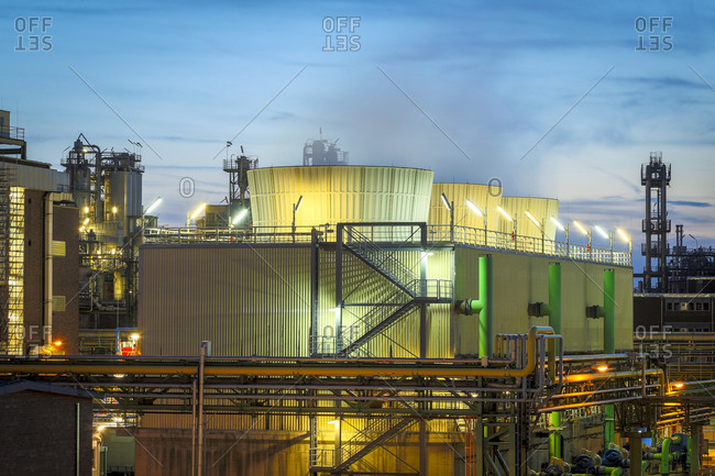 Refinery, Godorf, North Rhine-Westphalia, Germany