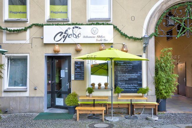 December 3, 2019: Chycho, restaurant, gastronomy, Nikolaiviertel, Berlin Mitte, Berlin, Germany