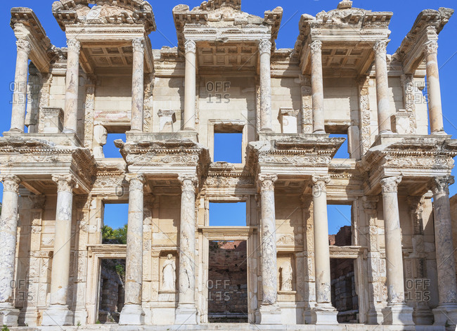Library of Celsus, Ephesus, Turkey, Asia Minor, Asia