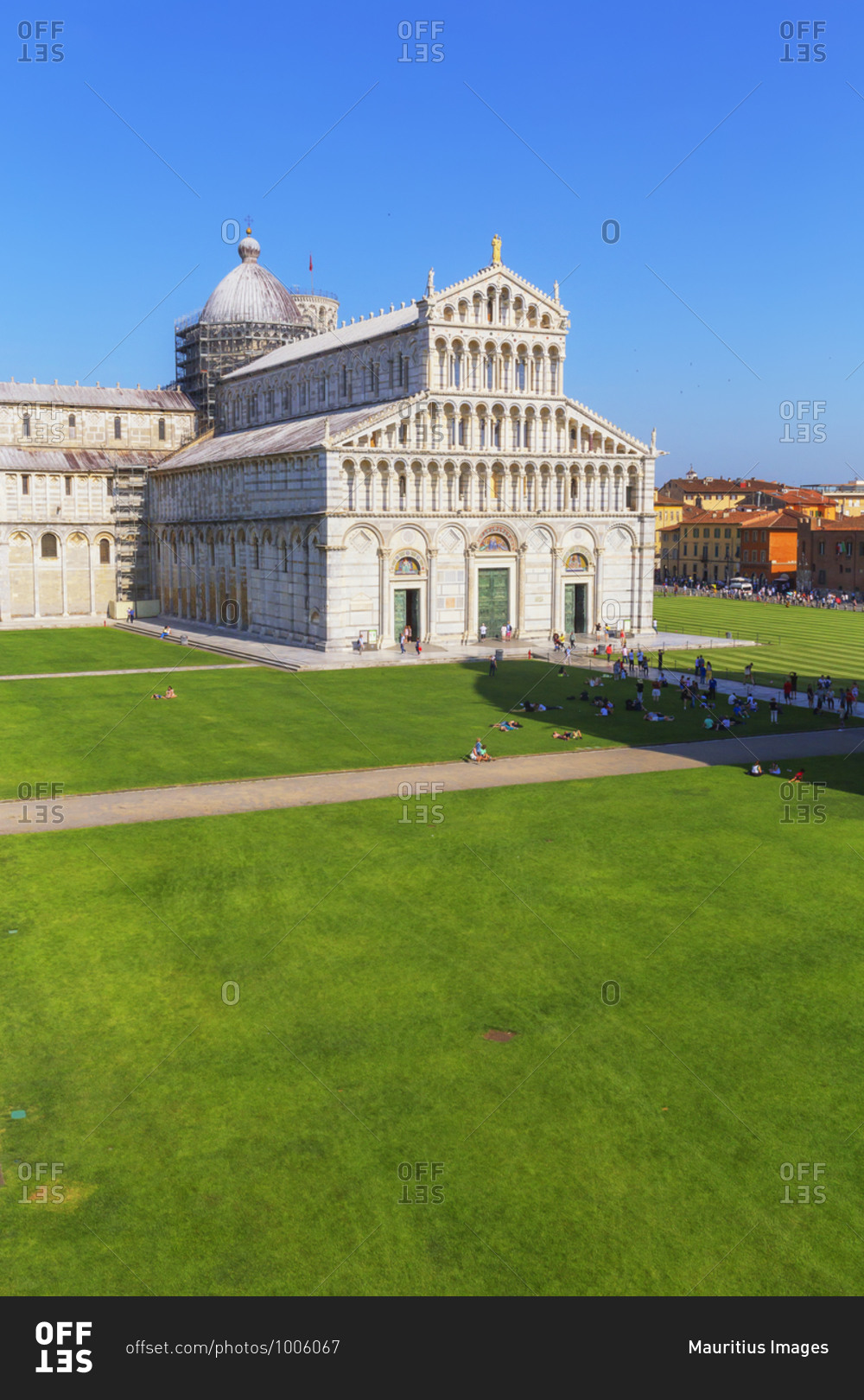 Pisa Cathedral, west facade, Pisa, Tuscany, Italy, Europe
