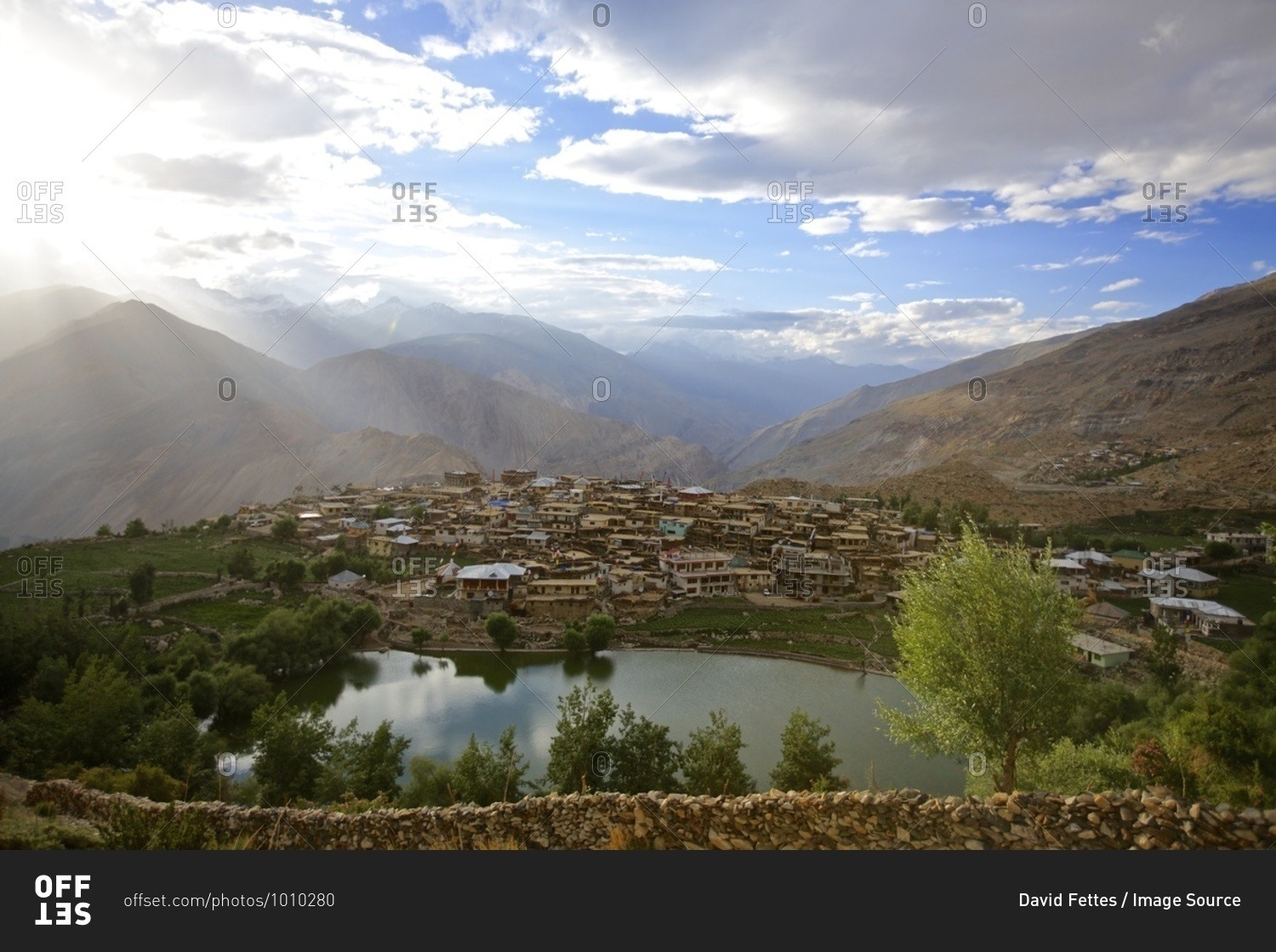 Nako village, Himalayas, Himachal Pradesh, India