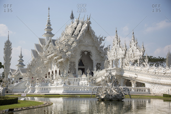 The white temple, Wat Rong Khun, Chiang Rai Province, Thailand
