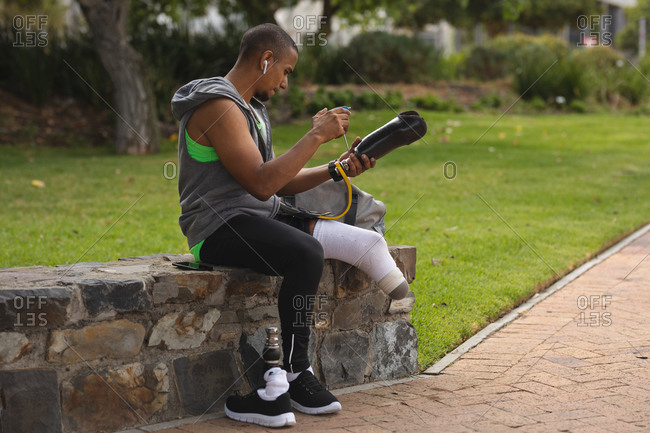 Prosthetic Leg Stock Photos Offset