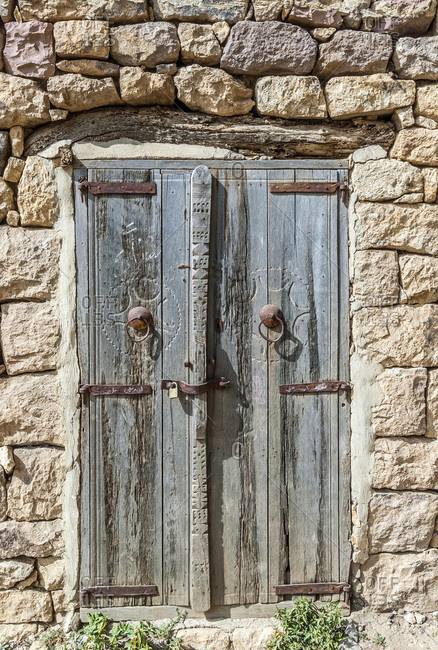 house doors stock photos - OFFSET