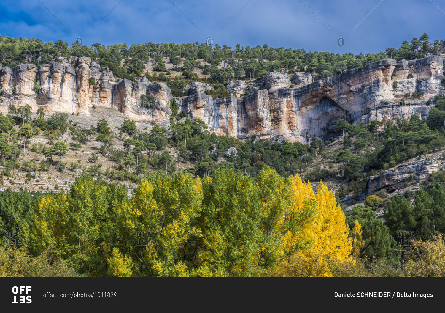 Spain, autonomous community of Castile - La Mancha, province of Cuenca, Serrania de Cuenca National park